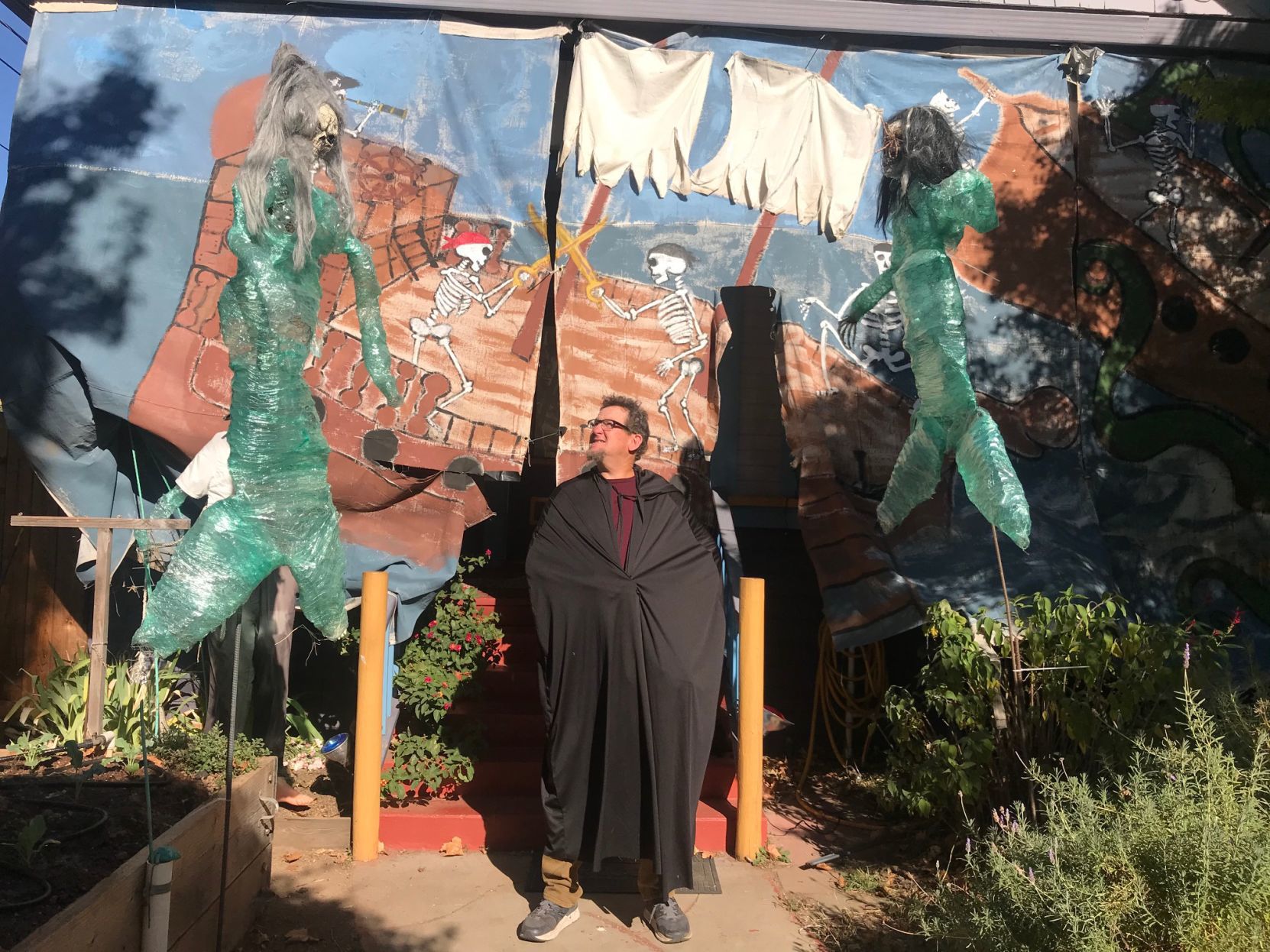 Napa Halloween Yard Display